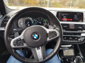 BMW X3 2018 г черная кожа